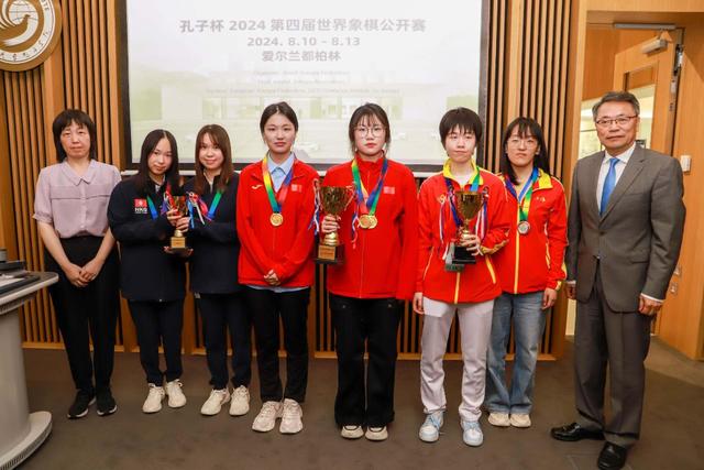 中国队包揽世界象棋公开赛男、女团体金牌